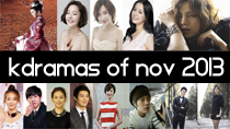 Top 6 New 2013 Korean Dramas of November thumbnail
