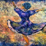 “Dancer in Motion” Acrylic on Canvas thumbnail