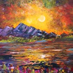 “An Evening in Color” – Acrylic on Canvas thumbnail