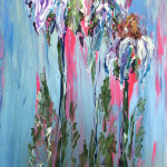 “Wildflowers in the Rain” – Acrylic on Canvas [SOLD] thumbnail