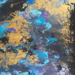 “Cyanic” – Abstract Acrylic on Canvas [SOLD] thumbnail