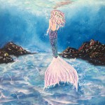 “Sea Nymph” – Acrylic on Canvas [SOLD] thumbnail