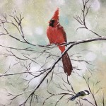 “Winter is for the Birds” – Acrylic on Canvas thumbnail