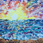 “Impasto Sunset” – Acrylic on Canvas [SOLD] thumbnail