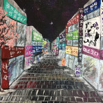 “Street Reflections” – Acrylic on Canvas [SOLD] thumbnail