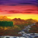 “Pine Ridge” – Acrylic on Canvas [SOLD] thumbnail