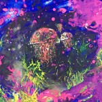 “Jelly” – Glow in the Dark Acrylic [SOLD] thumbnail