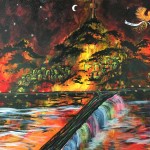 “Bul Ja So” (Phoenix) – Acrylic on Canvas thumbnail